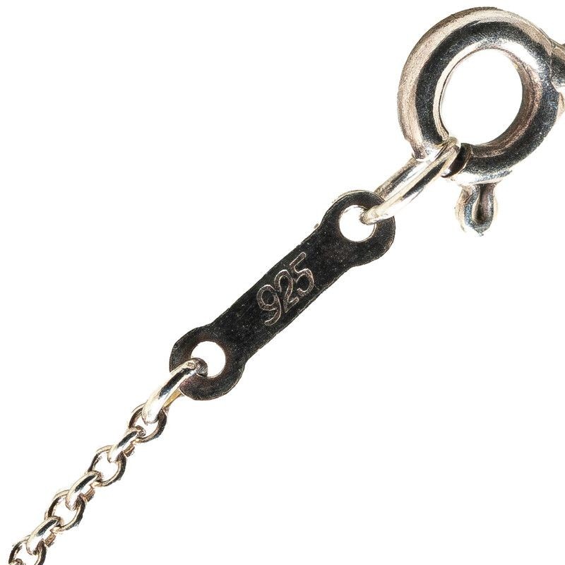 Auth Tiffany & Co Open Heart Silver SV925 Women's Necklace 40cm thumbnail 6