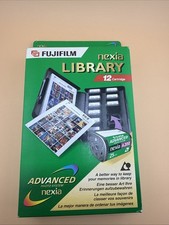 Fujifilm Nexia Library Advance Photo System APS Film 12 Cartridge Storage Case