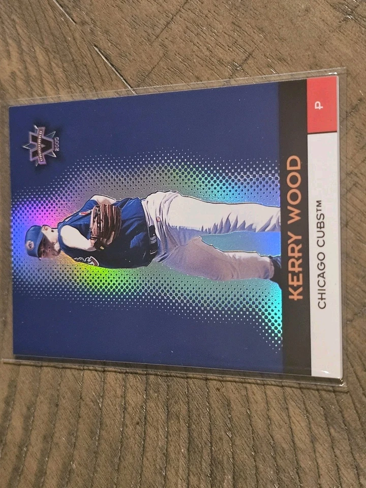 2000 Pacific Vanguard #59 Kerry Wood Chicago Cubs Nmmt - Image 2 of 3
