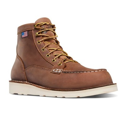 Danner Men's Bull Run Moc Toe 6'' Work Boot 15563 - Free Shipping
