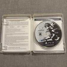 Persona 5 (Sony PlayStation 3, 2017) PS3 Case & Disc Only No Manual