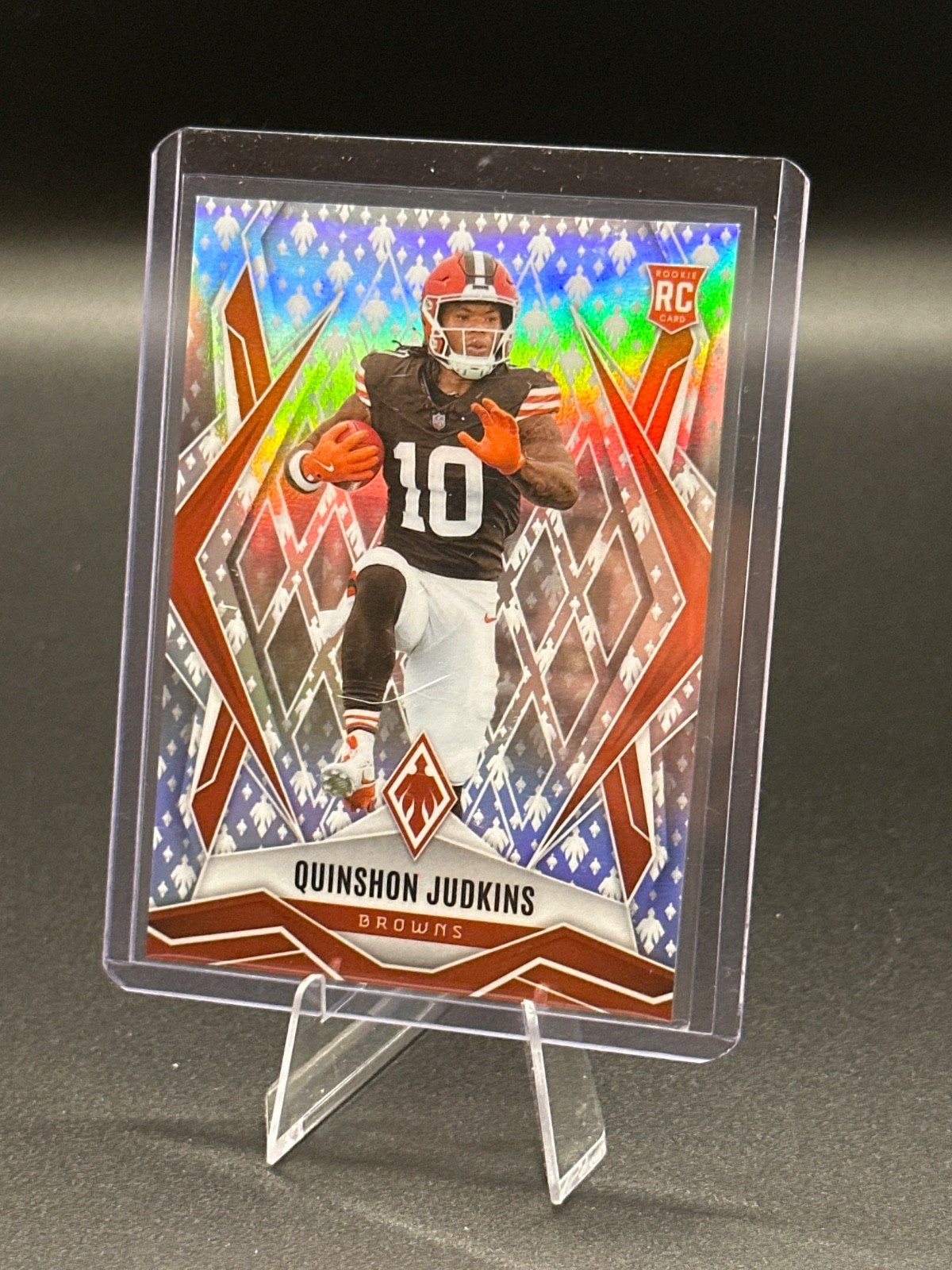 2025 Panini Phoenix /149 Rookie RC Logo Prizm #191 Quinshon Judkins