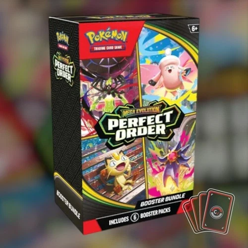 Perfect Order Booster Bundle - Mega Evolution - Pokemon TCG - Sealed