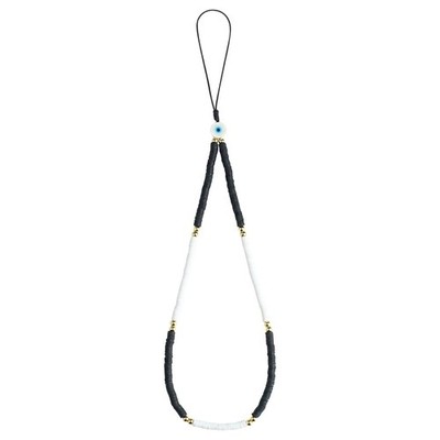 KELITCH Fashion Acrylic Mobile Phone Chain Pendant Beaded Telephone Lanyard