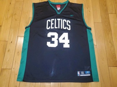 Reebok Paul Pierce Black Alternate BOSTON CELTICS Men NBA Team