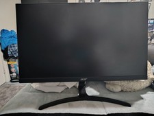 Acer Black Computer Monitor High-Quality Display Sleek Design