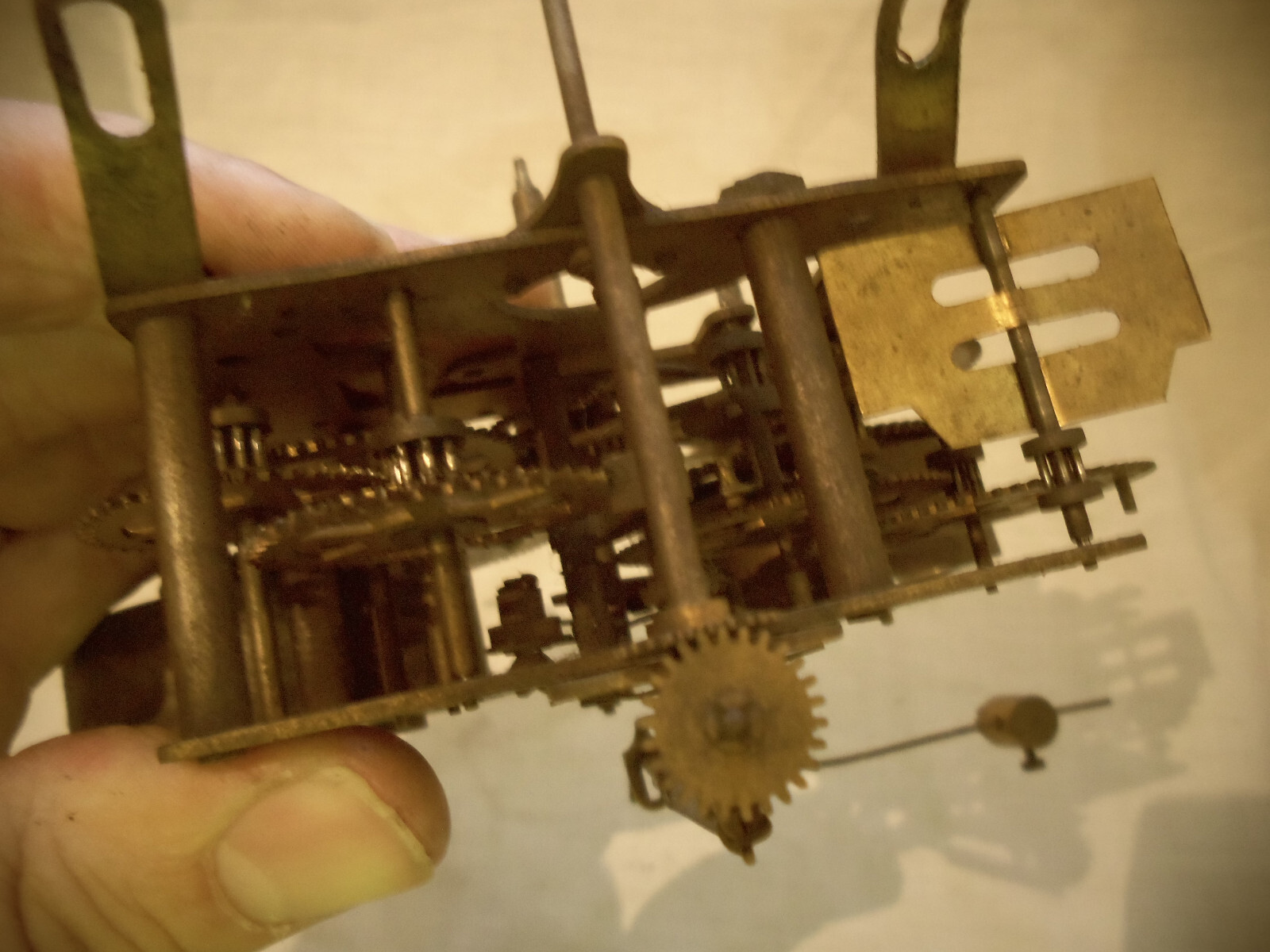 Antique New Haven Clock Movement For Parts or Repair 24 eBay