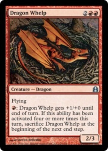 Dragon Whelp x1 - Commander - NM-Mint, English - Commander