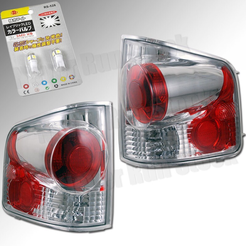 Smoke Tail Lights + Super White License Plate Bulbs For Chevy S10 GMC Sonoma – CG Distribution
