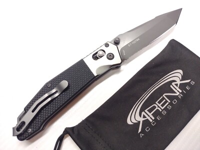 Tanto Ball Bearing Pivot Manual Axis Lock Pocket Knife G10 8Cr13 Steel Blade