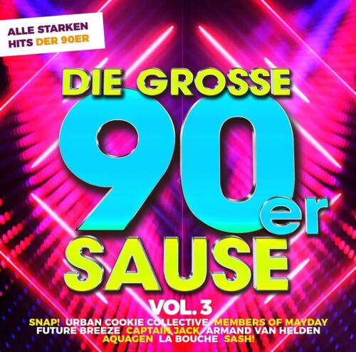 Various Die Grosse 90er Sause 3-Alle Starken 90er Hits (CD) (UK IMPORT) - Zdjęcie 1 z 2