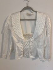 Victoria's Secret Vintage Gold Label Medium Coquette Lingerie Top Regency