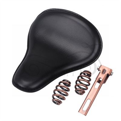 Solo Driver Seat 3/"Spring Bracket Base Pan For Harley Honda Yamaha Suzuki Bobber