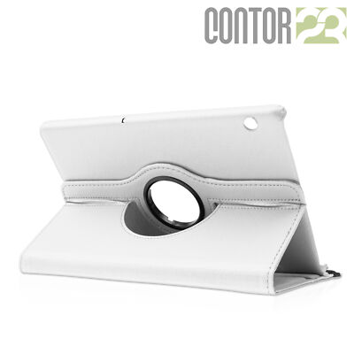 360° Schutzhülle, Tasche, Case in WEIß für 10.1'' Huawei MediaPad T5 10