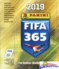 2019 Panini FIFA 365 Stickers HUGE 50 Pack Factory Sealed Box-250 Stickers! 
