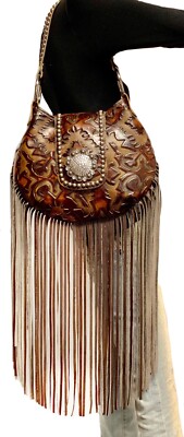 long fringe bag
