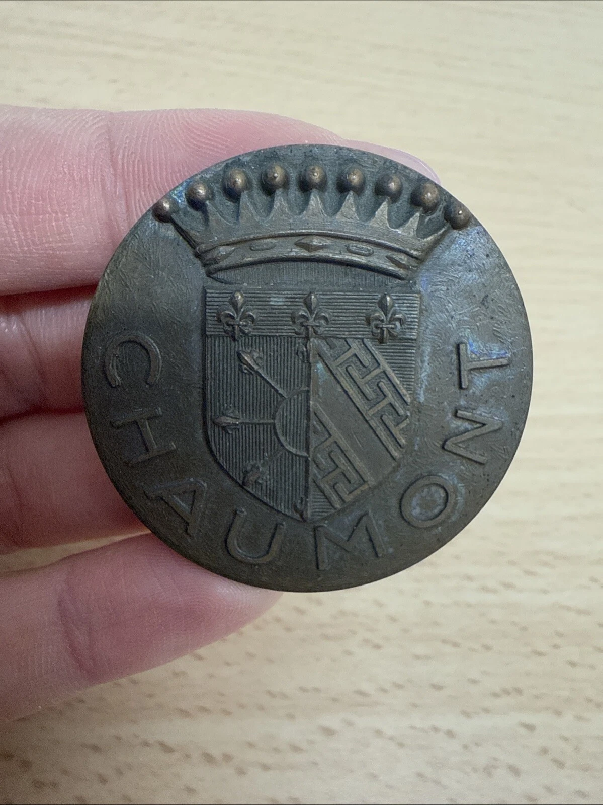 Médaille Chaumont JL Cadart En Bronze