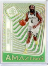 2020-21 Panini Illusions Amazing Emerald #9 James Harden