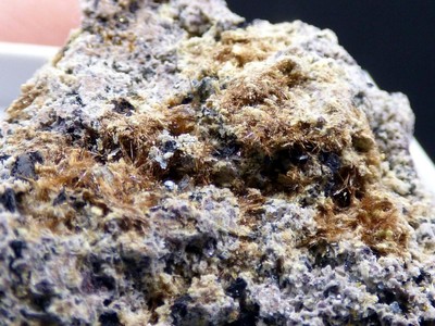 FDMINERALS: YUANFULIÍTE, HEMATITE and CALCITE - La Celia - Spain - er1104