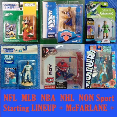 NFL MLB NBA NHL NON Sport - Starting LineUp - McFARLANE +++ - Picture 1 of 148