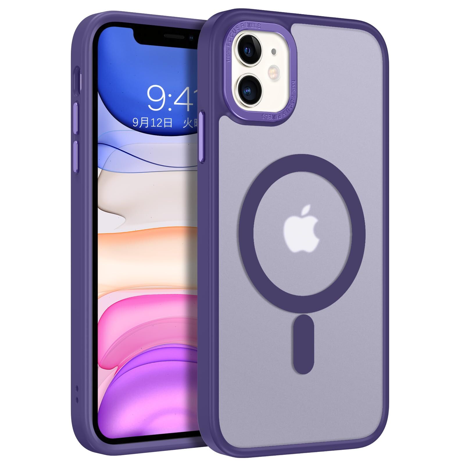 BENTOBEN for iPhone 11 Case MagSafe Compatible Wireless Charging Matte Feel 690