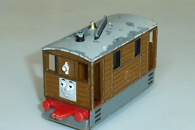 TOBY #7 the TRAM Engine Train Thomas & Friends ERTL Diecast Metal 1989 Vintage 