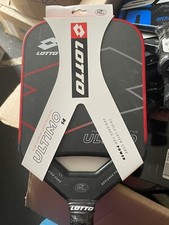 Lotto Ultimo 14 Pickleball Paddle Red Carbon - New