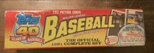 1991 Topps Baseball Complete Gift Box Set, Factory Sealed 792 Cards
