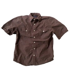 Tommy Hilfiger Men's Button Up Short Sleeve See Measurements Tag Size Medium