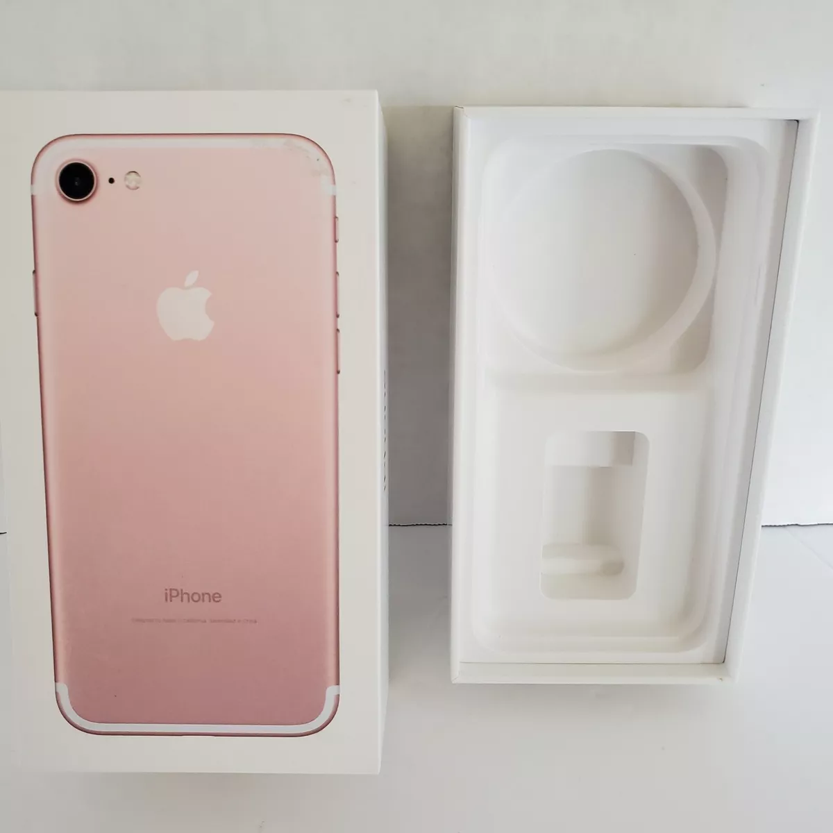 Betydning Bore Spænding Apple iPhone 7 Empty Original Box 32GB Rose Gold BOX ONLY No Phone No  Inserts | eBay