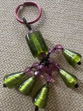 Vintage Keychain Beads Trinkets