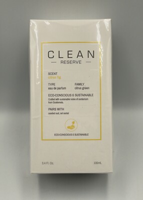 Clean Reserve Citron Fig Eau de Parfum 3.4 oz