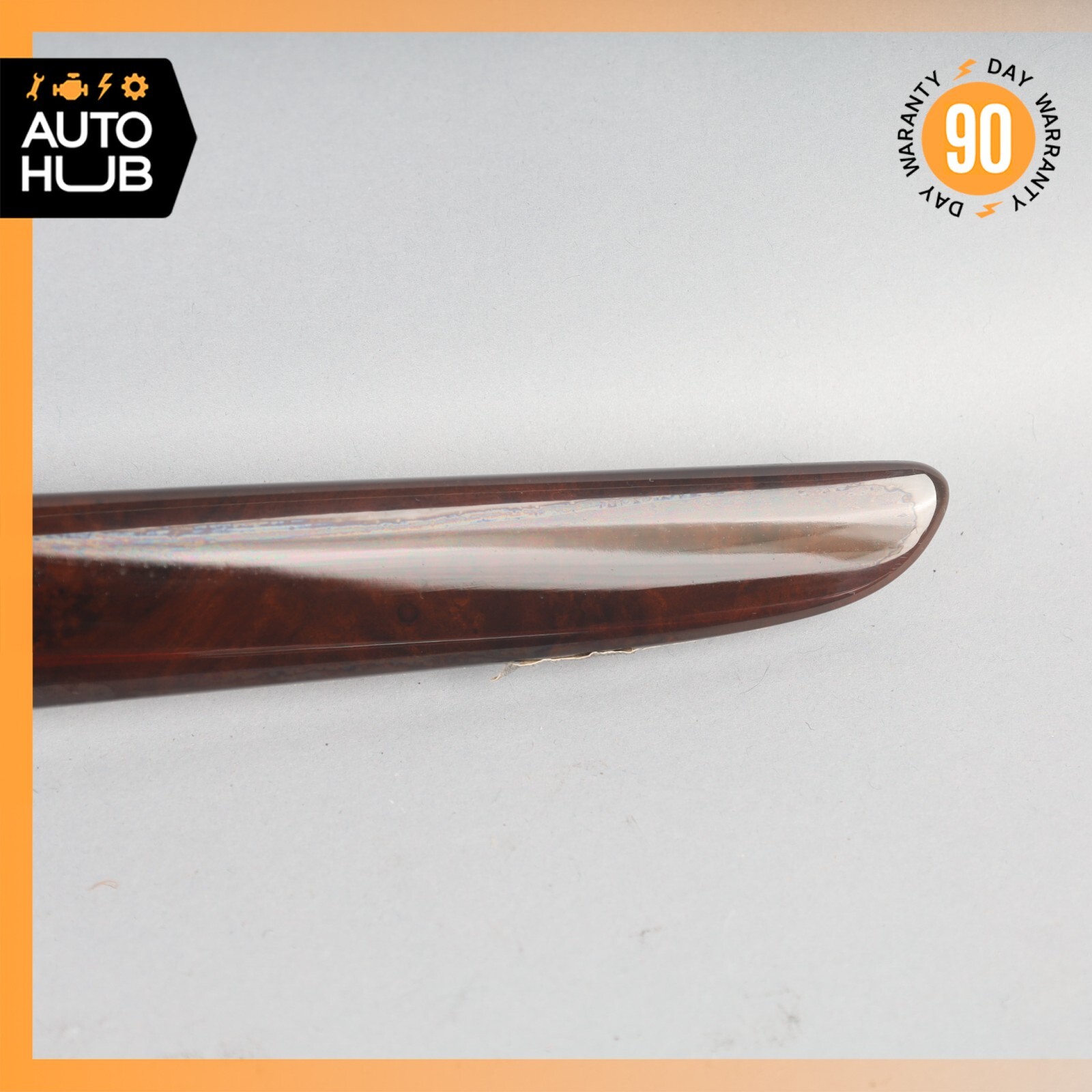 08-19 Maserati GranTurismo M145 Coupe Rear Right Side Door Panel Trim Wood OEM