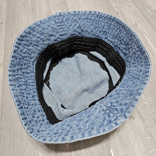 Sombrero vaquero cubo azul abejorro lavado medio - Imagen 5 de 5