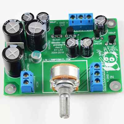 PREAMP 9 Single-Ended Reine Klasse A 20HZ-20KHZ Transistor Vorverstärkerplatine