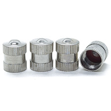 Heavy Duty Metal Tire Valve Caps Brass Alloy Sets Of 4 8 12 Or 20 Universal