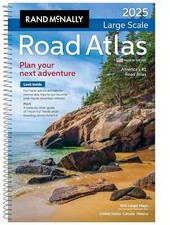Rand McNally 2025 Large Scale Road Atlas by R...