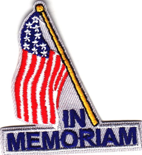 IN MEMORIAM PATCH MILITARE MIA BANDIERA AMERICANA VETERANO KIA - Foto 11
