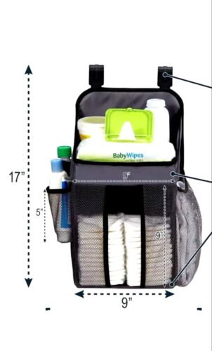 DutchBaby ๐ถ Organizer Baby Storage Nursery Infant Crib Diaper Shelf - Picture 8 of 10