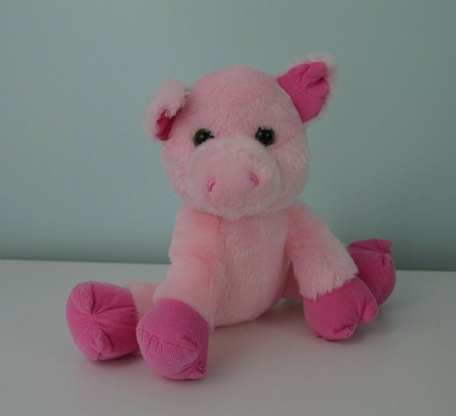 First & Main Floppy Friends Pig Plush Stuffed Animal Toy Pink 7813 | eBay