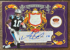 2010 Panini Crown Royale - Rookie Royalty Armanti Edwards Auto Jersey #d  36/50