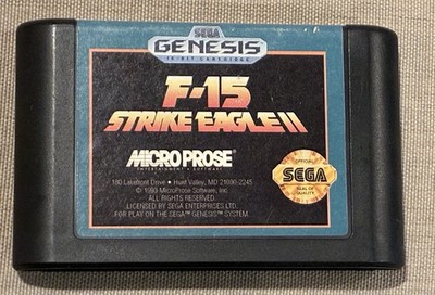 F-15 Strike Eagle II (Sega Genesis, 1993)