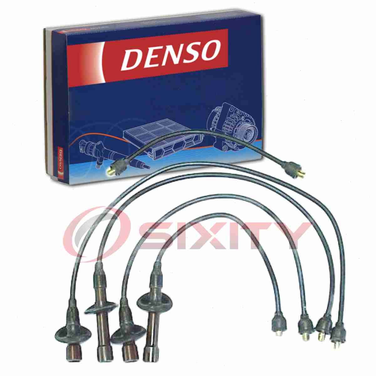 DENSO 671-4094 Spark Plug Wire Set for XE24 QW645 CH7458 96914 934Q 91274 wh