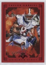 2015 Panini Gridiron Kings Red Frame Taylor Gabriel #77 05v0
