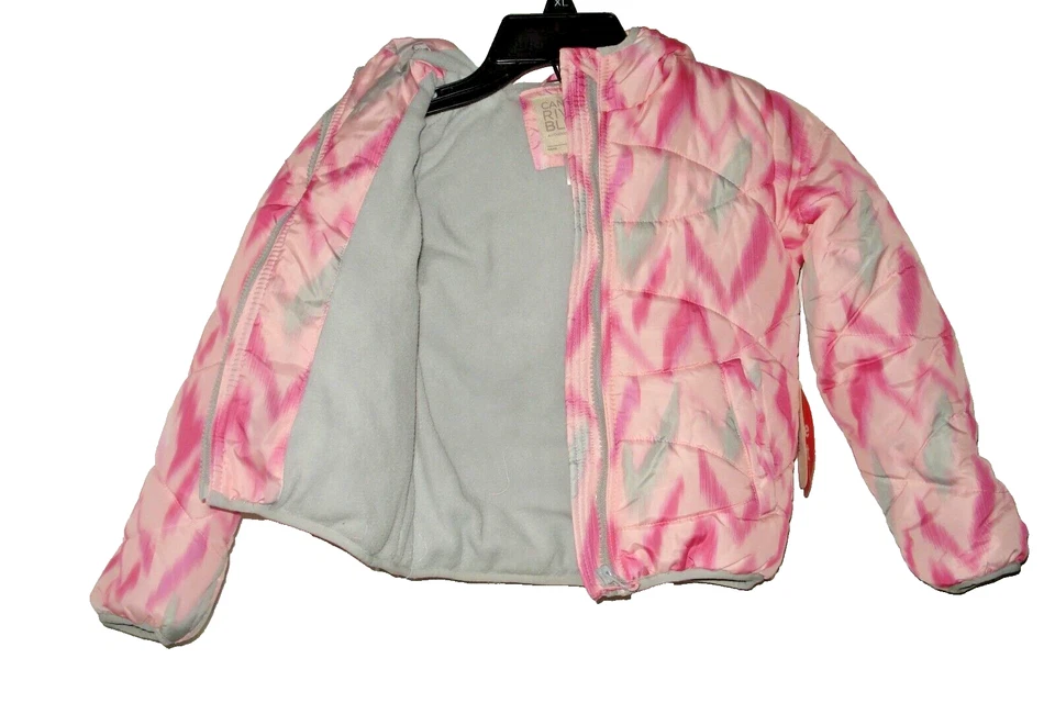 Abrigo Niñas Talla Med (5/6) Rosa Resistente al Agua NUEVO Foto 2 de 3