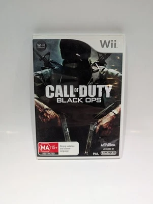 Call of Duty: Black Ops Nintendo Wii Game PAL with Manual - image 1 of 4
