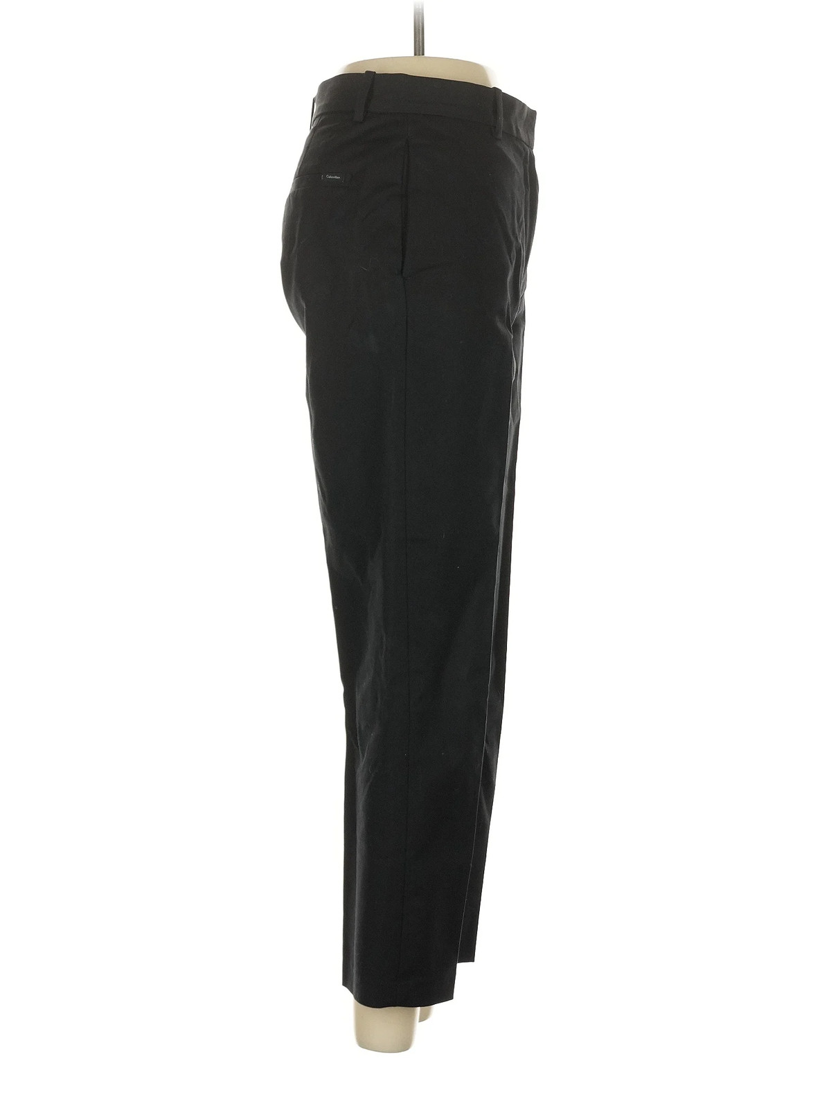 Calvin Klein Women Black Casual Pants 2 thumbnail 3