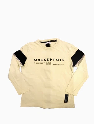 Zara cooles T-Shirt langarm neongrün Gr. 140 - Bild 1 von 4