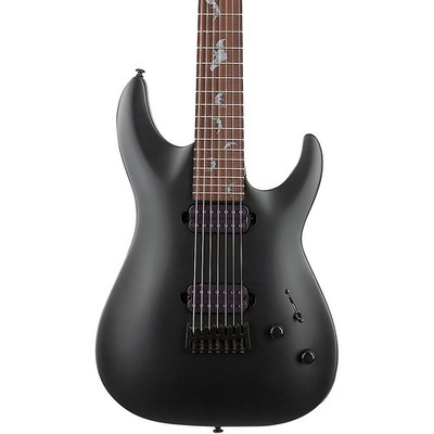 Schecter Guitar Research Damien7 7String Electric Guitar Satin Black