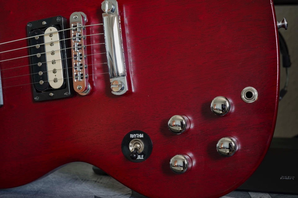 Gibson SG Future Tribute 2013 para zurdos EE. UU. + Bolso Gibson - ¡Excelente! Foto 4 de 4